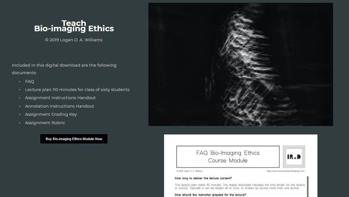 Teach Bio-imaging Ethics